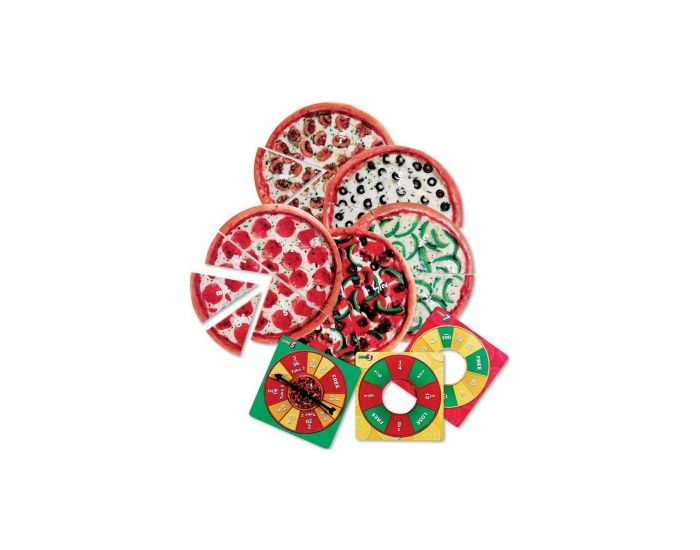 LER Jeu de Fractions de Pizza - Ds 6 ans