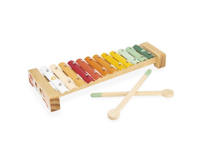 JANOD Xylophone M�tal Sunshine - D�s 12 mois