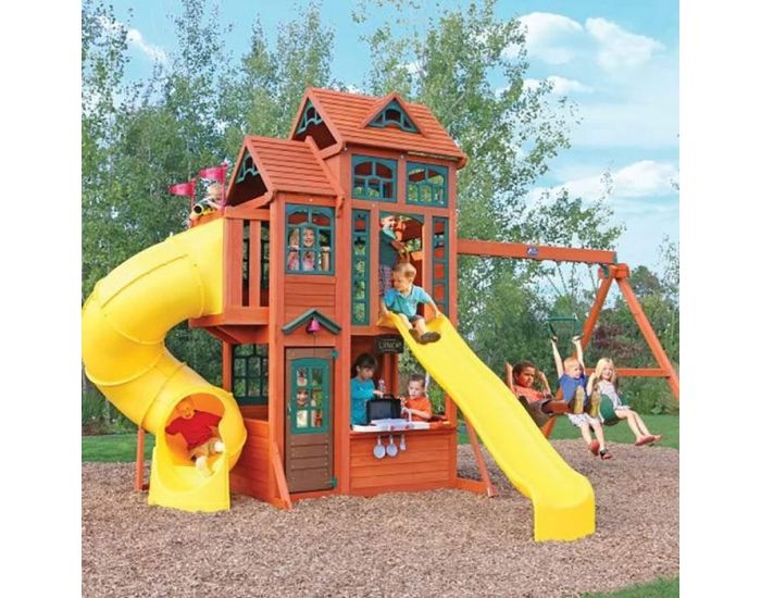 MONTI FAMILY Aire de Jeux XXL For�t Enchant�e - D�s 3 ans