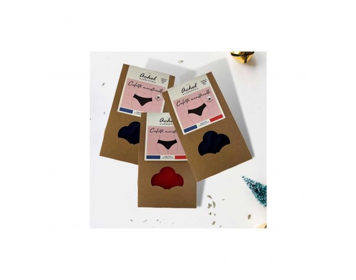 LEMAHIEU Lot de 3 Culottes Menstruelles