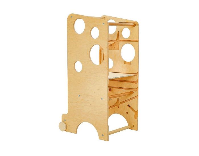 MONTI FAMILY La Tour d'Observation Montessori Multi-Usages - 2 Places