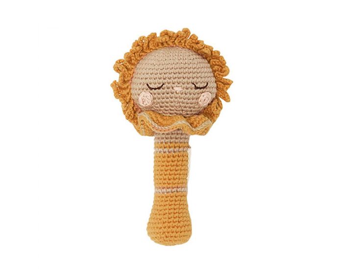 PATTI OSLO Hochet en Crochet - Lenni le Lion - D�s la Naissance