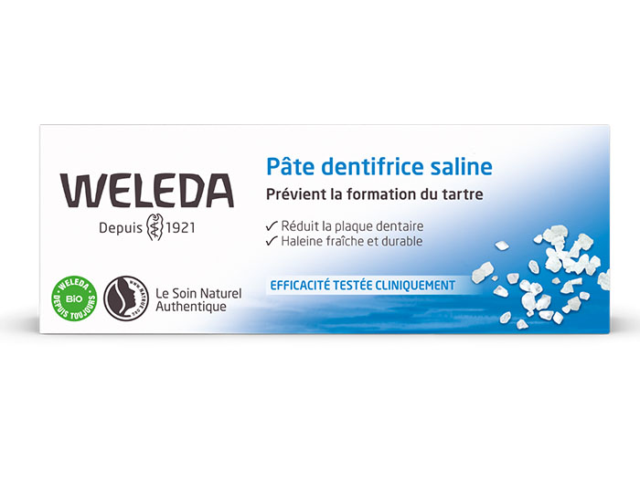 WELEDA Dentifrice Pâte Saline - 75 ml