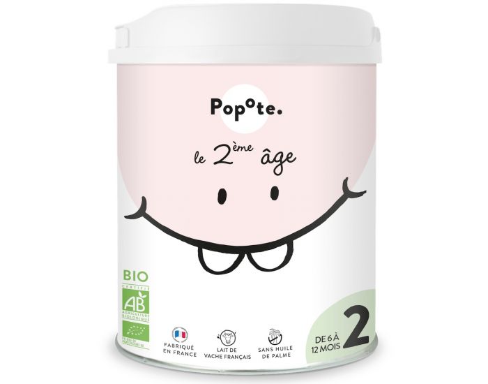 POPOTE Lait de Suite 2 - D�s 6 mois - 800g