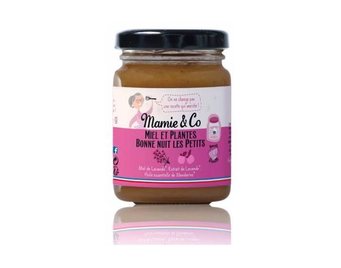 MAMIE & CO Miel Bio - Bonne Nuit Les Petits - 125g