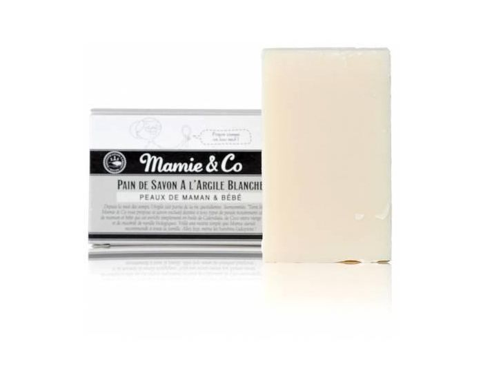 MAMIE & CO Pain SAF A L'Argile Blanche - 100g