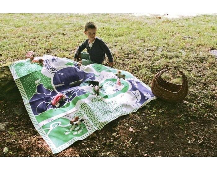 DEUZ Tapis de jeux - Tapikid - Animaux