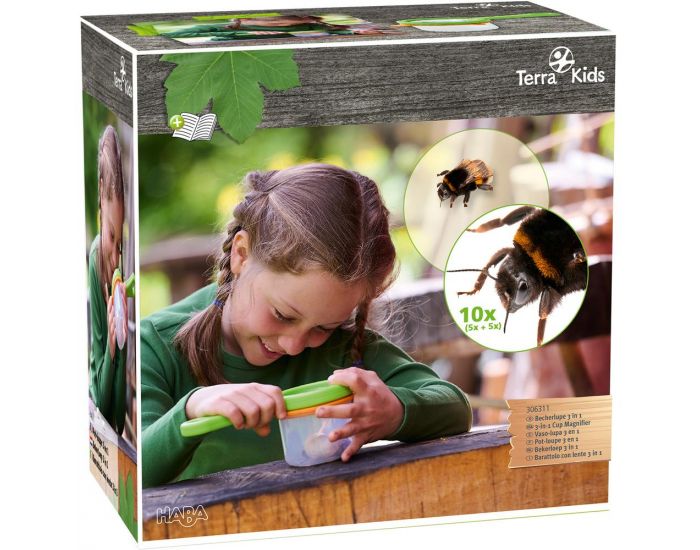 HABA Pot-loupe 3 en 1 Terra Kids - D�s 4 ans