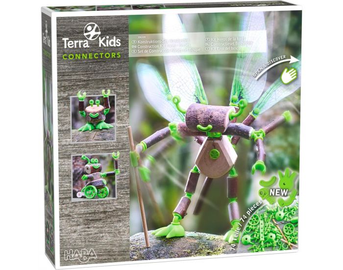 HABA Terra Kids Connectors - Héros de la Forêt - Dès 8 Ans