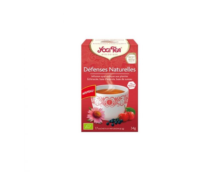 YOGI TEA Infusion D�fenses Naturelles - 17 Sachets