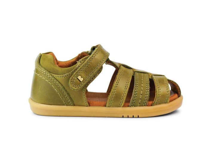 BOBUX Chaussure Souple Bobux I Walk Summer - Roam Olive
