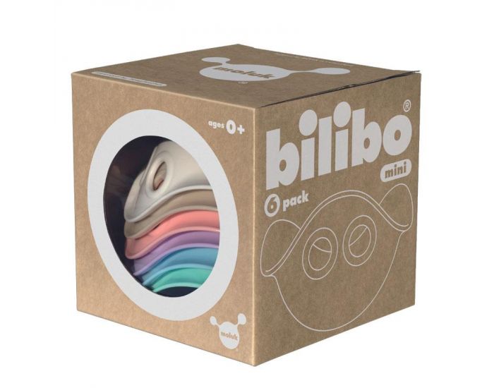 MOLUK Bilibo Mini - Set de 6 - Pastel - D�s 12 mois
