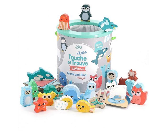 VILAC Touche et Trouve Iceland M. Carlslund - D�s 2 ans