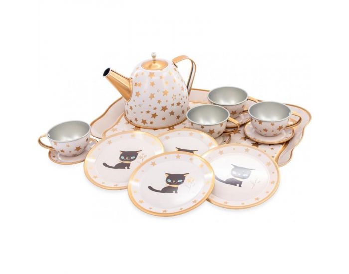 ULYSSE Dinette M�tal Chat - D�s 3 ans 