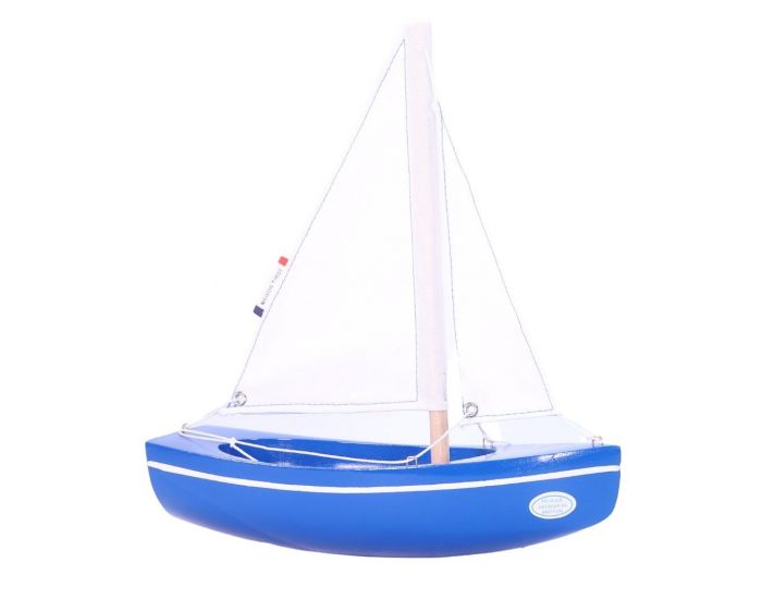 MAISON TIROT Bateau Le Sloop Bleu - 21cm - D�s 3 ans