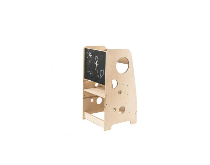 PIMPAMPOUM Tour Montessori Bureau 2 en 1 avec Ardoise BILI - D�s 12 mois