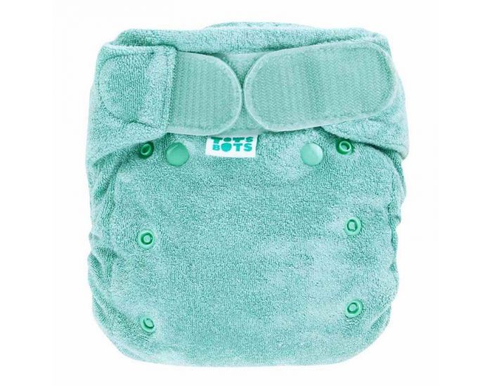 TOTS BOTS Couche lavable CLASSIQUE - BAMBOOZLE - Taille 2 (4-16kg) - Moss