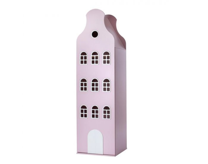 KAST VAN EEN HUIS Armoire Amsterdam Toit Cloche - Rose Pastel