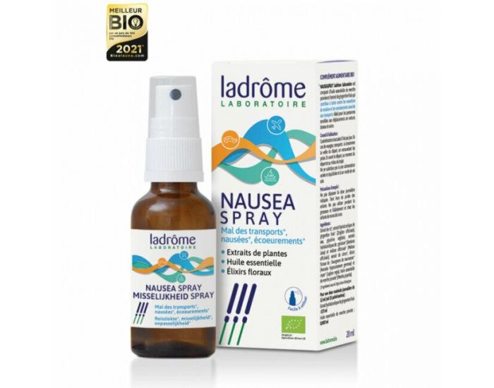 LADROME Nausa Spray - Mal des Transports - 20ml