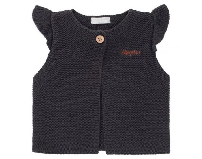 NOPPIES Gilet B�b� Fille Sans Manches - Bleu Marine