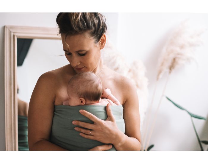 N�O PEAU � PEAU Bandeau Peau � Peau - Vert Amande