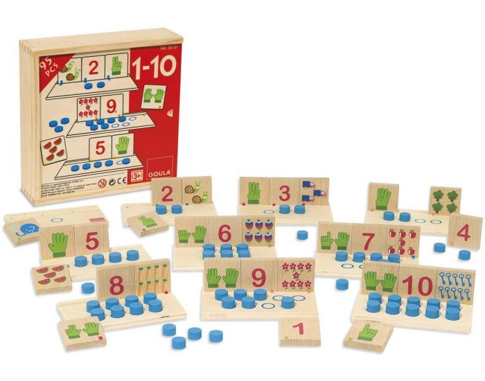 GOULA Apprendre � compter de 1 � 10 - D�s 3 ans 