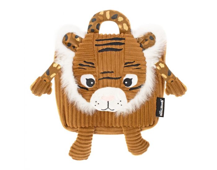 LES D�GLINGOS Sac � Dos Velours - Speculos le Tigre - D�s 12 mois