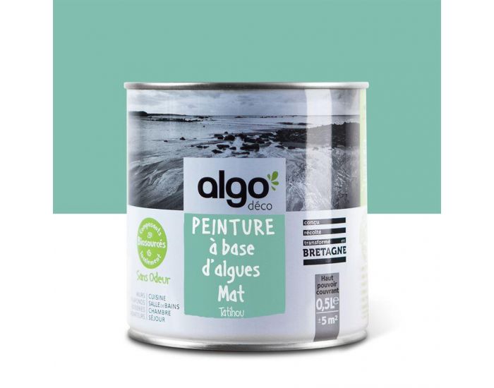 ALGO PAINT Peinture Saine et Ecologique Algo - Bleu - Vert - Tatihou