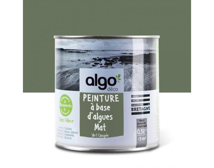 ALGO PAINT Peinture Saine et Ecologique Algo - Vert Canop�e