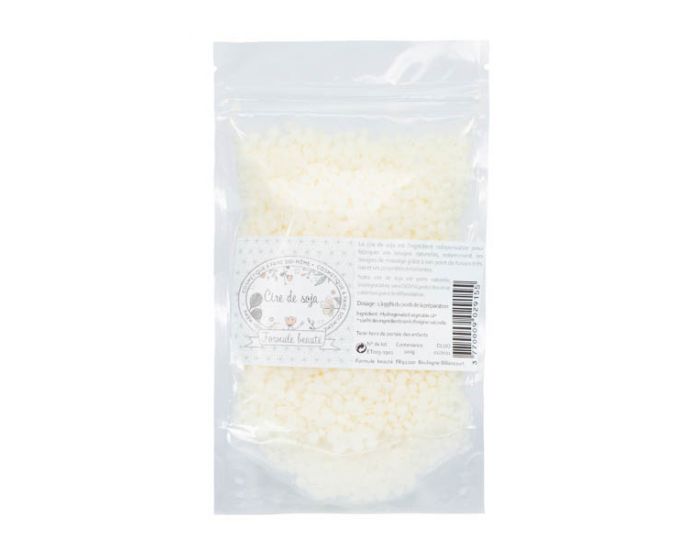 Cire de soja non OGM 100% pure et naturelle - 100g