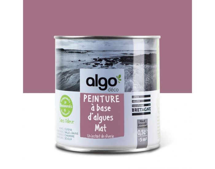 ALGO PAINT Peinture Saine et Ecologique Algo - Rose - Un Instant de R�verie
