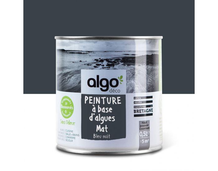 ALGO PAINT Peinture Saine et Ecologique Algo - Bleu Nuit