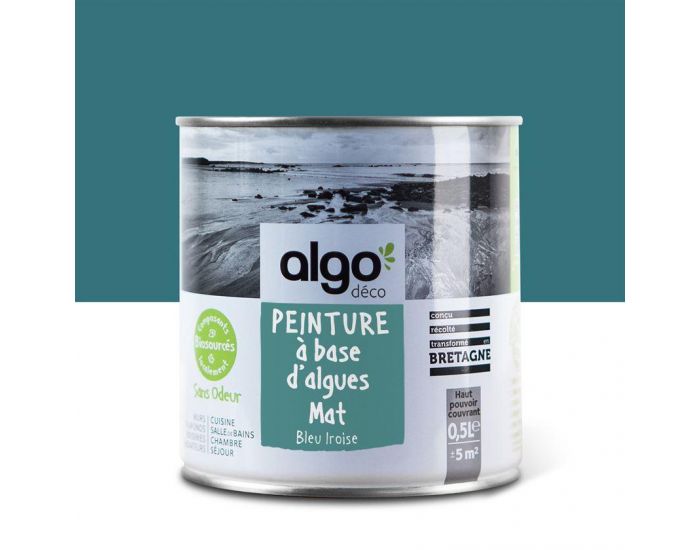 ALGO PAINT Peinture Saine & Ecologique Algo - Bleu Atlantique