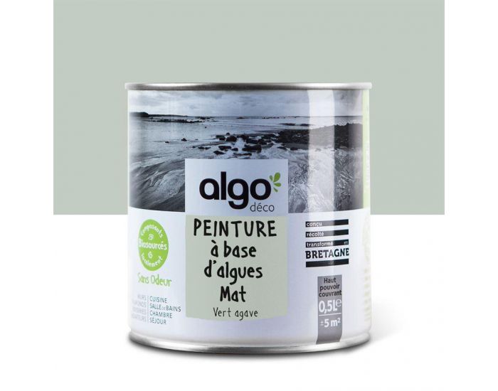 ALGO PAINT Peinture saine & cologique Algo - Vert Agave