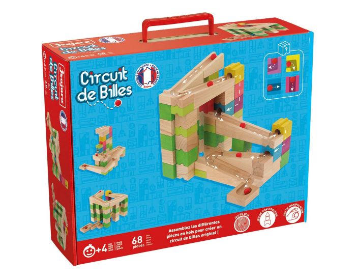 JEUJURA Circuit de billes 68 pi�ces