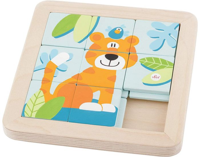 SEVI Puzzle Coulissant Tigre - D�s 3 ans