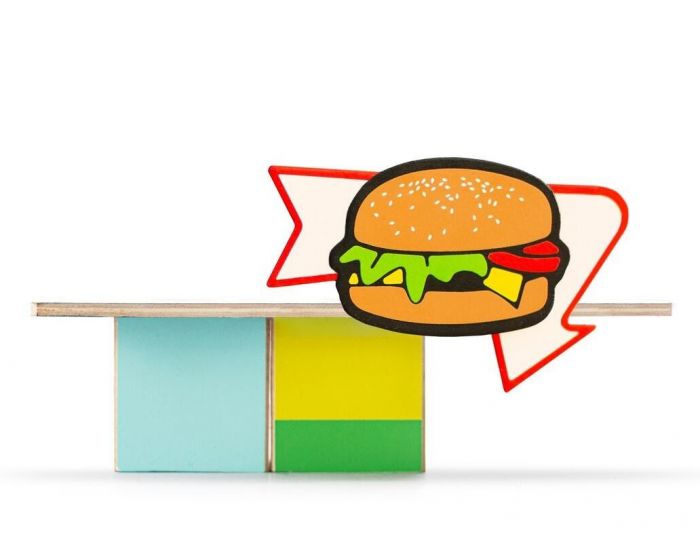 CANDYLAB TOYS Cabane Burger Food