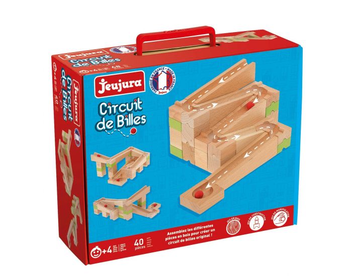 JEUJURA Circuit de billes 40 pi�ces