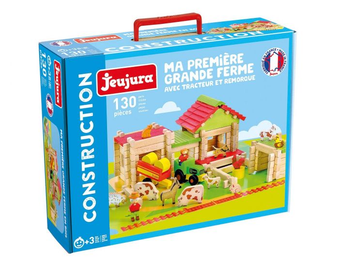 JEUJURA Ma Premi�re Grande Ferme 130 pcs
