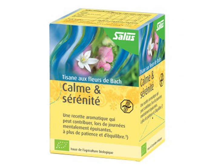 SALUS Tisane Fleurs de Bach - Calme et Srnit - 15 Sachets