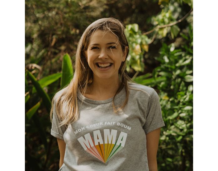 MILKI TRAIN T-Shirt D'Allaitement - Mon Coeur Fait Boum