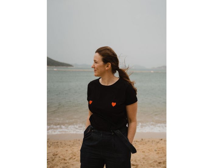 MILKI TRAIN T-Shirt D'Allaitement - Two Hearts One Beat