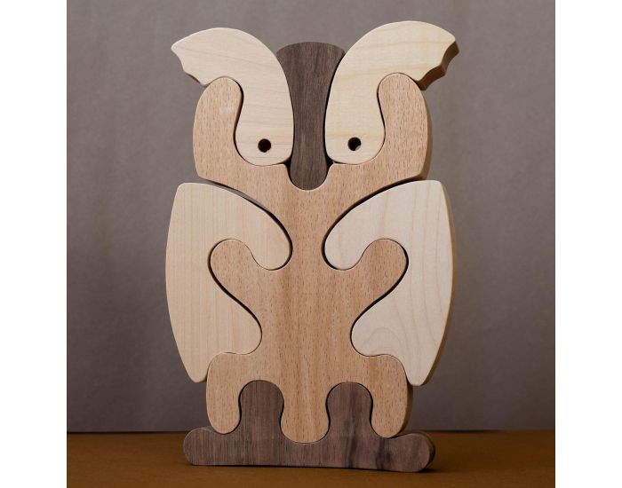 RATAPON Puzzle en Bois Kami Le Grand Duc - D�s 3 ans