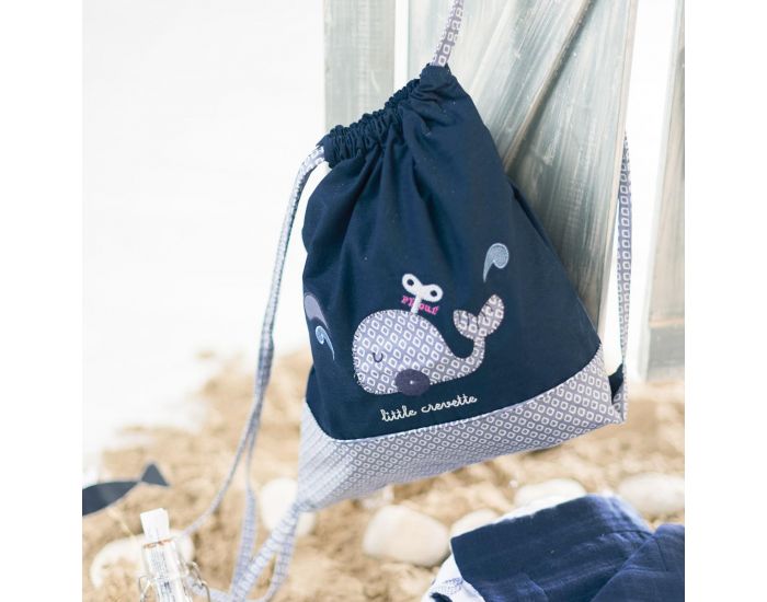 LITTLE CREVETTE Sac � dos Baleine