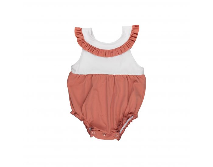 DROLES DE MARMOTS Maillot de bain 1 Pi�ce Anti-UV - Layla Terracotta
