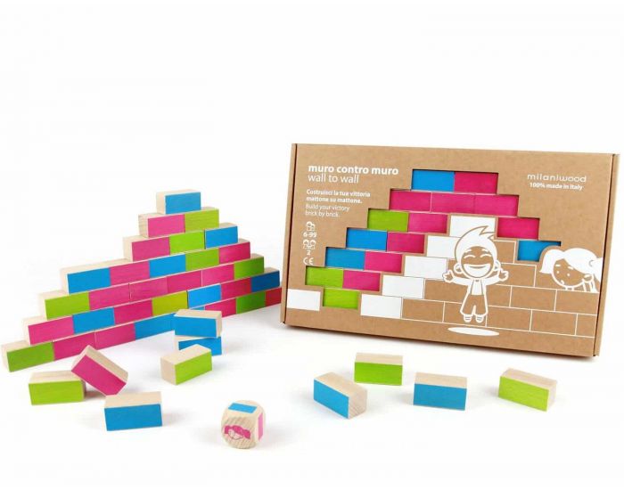 MILANIWOOD Jeu de Strat�gie Mur Contre Mur - D�s 6 ans