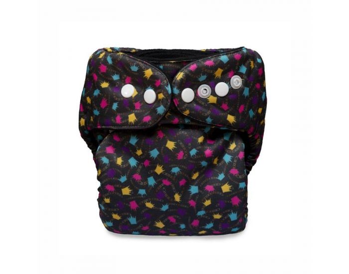 P'TITS DESSOUS Couche Lavable - Sweet Lili Princesse - TE1 - Taille Unique (3-15 kg)