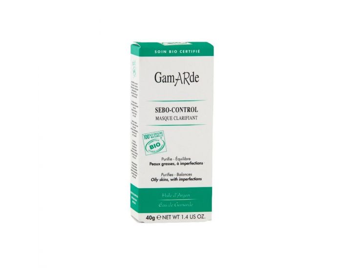 GAMARDE Sebo control masque clarifiant - 40g