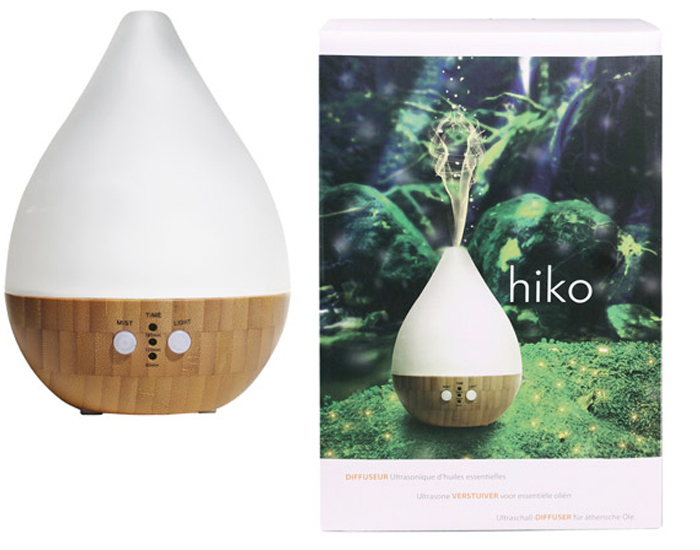 PRANAROM Diffuseur Ultrasonique d'Huiles Essentielles Hiko