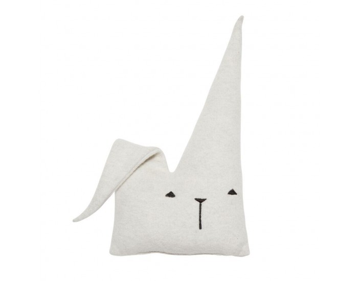 FABELAB Doudou lapin voyageur en coton bio